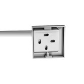Expert Homewares Square Chrome Bathroom Basics Accessory Package