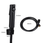 Expert Homewares Alto Matte Black Toilet Bidet Spray Kit