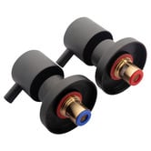 Expert Homewares Euro Matte Wall Mounted Bath/Basin Spout &amp; Tap Set