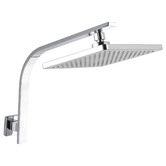 Expert Homewares Ottimo 204mm Square Swivel Shower Arm &amp; Head