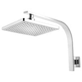Expert Homewares Ottimo 204mm Square Swivel Shower Arm &amp; Head