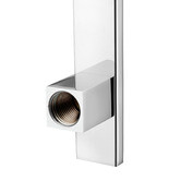 Expert Homewares Ottimo 204mm Square Swivel Shower Arm &amp; Head