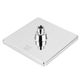 Expert Homewares Ottimo 204mm Square Swivel Shower Arm &amp; Head