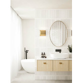 Expert Homewares Ottimo 180mm Bath/Basin Wall Mixer Set