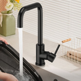 Expert Homewares Euro Matte Black Kitchen/Laundry Essentials Package