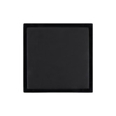 Expert Homewares 120mm Matte Black Tile Insert Floor Waste