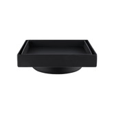 Expert Homewares 120mm Matte Black Tile Insert Floor Waste
