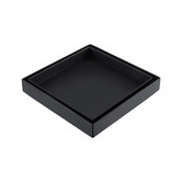 Expert Homewares 120mm Matte Black Tile Insert Floor Waste