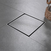 Expert Homewares Chrome Stainless Steel Shower Floor Waste