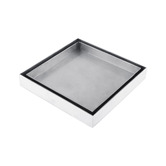 Expert Homewares Chrome Stainless Steel Shower Floor Waste