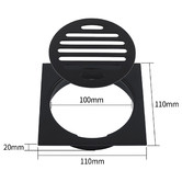 Expert Homewares 110mm Solid Brass Shower Floor Waste