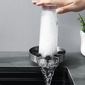 Expert Homewares Euro Stainless Steel Automatic Bottle Rinser