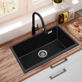 Expert Homewares 620mm Single Granite Composite Kitchen Sink