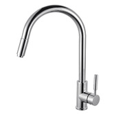 Expert Homewares Euro Chrome Pull-Out Kitchen Sink Mixer With Pin Lever