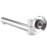 Expert Homewares Euro 245mm Wall Swivel Bath Spout &amp; Mixer Tap Set