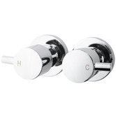 Expert Homewares Retro-fit Round Chrome Shower Bathroom Basics Package
