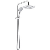 Expert Homewares Colby Stainless Steel Short Twin Shower