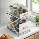 Expert Homewares Nolan Slide-Out Kitchen Storage Rack