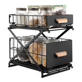 Expert Homewares Nolan Slide-Out Kitchen Storage Rack