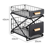 Expert Homewares Nolan Slide-Out Kitchen Storage Rack