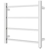 Expert Homewares Square 500 x 520mm Stainless Steel Heated Towel Rail