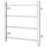 Expert Homewares Square 500 x 520mm Stainless Steel Heated Towel Rail