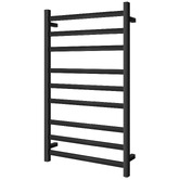 Expert Homewares Nero Square 600 x 1000mm Stainless Steel Heated Towel Rail
