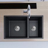 Expert Homewares Granite Double Bowl Kitchen Sink