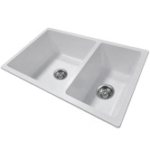 Expert Homewares Granite Double Bowl Kitchen Sink
