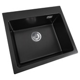 Expert Homewares 550mm Single Granite Composite Kitchen Sink