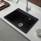 Expert Homewares 560mm Single Granite Composite Kitchen Sink