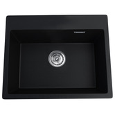 Expert Homewares 560mm Single Granite Composite Kitchen Sink