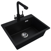 Expert Homewares 560mm Single Granite Composite Kitchen Sink