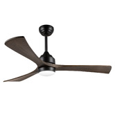 Expert Homewares 132cm DC Ceiling Fan with Tri-Colour LED Light