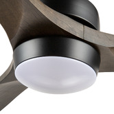 Expert Homewares 132cm DC Ceiling Fan with Tri-Colour LED Light