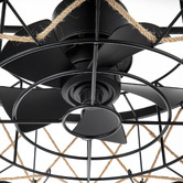 Expert Homewares Twaine AC Ceiling Fan with LED Light