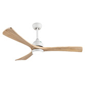 Expert Homewares 132cm DC Ceiling Fan with Tri-Colour LED Light