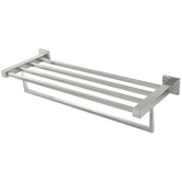 Expert Homewares Gama Chrome 600mm Stainless Steel Towel Rail