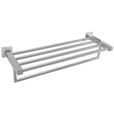 Expert Homewares Gama Chrome 600mm Stainless Steel Towel Rail