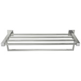 Expert Homewares Gama Chrome 600mm Stainless Steel Towel Rail
