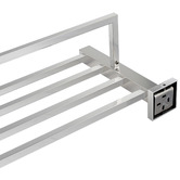 Expert Homewares Gama Chrome 600mm Stainless Steel Towel Rail