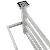 Expert Homewares Gama Chrome 600mm Stainless Steel Towel Rail