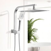 Expert Homewares Andon 250mm Gooseneck Short Twin Shower