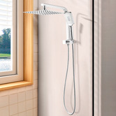 Expert Homewares Andon 250mm Gooseneck Short Twin Shower