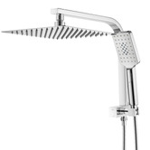 Expert Homewares Andon 250mm Gooseneck Short Twin Shower
