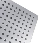 Expert Homewares Ottimo Square Short Twin Shower