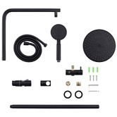 Expert Homewares Euro 5 Function Twin Shower