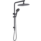 Expert Homewares Solander Matte Black Twin Shower