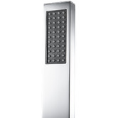 Expert Homewares Chrome Square Microphone Hand-held Shower &amp; Hose