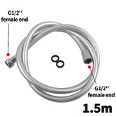 Expert Homewares Chrome Square Microphone Hand-held Shower &amp; Hose